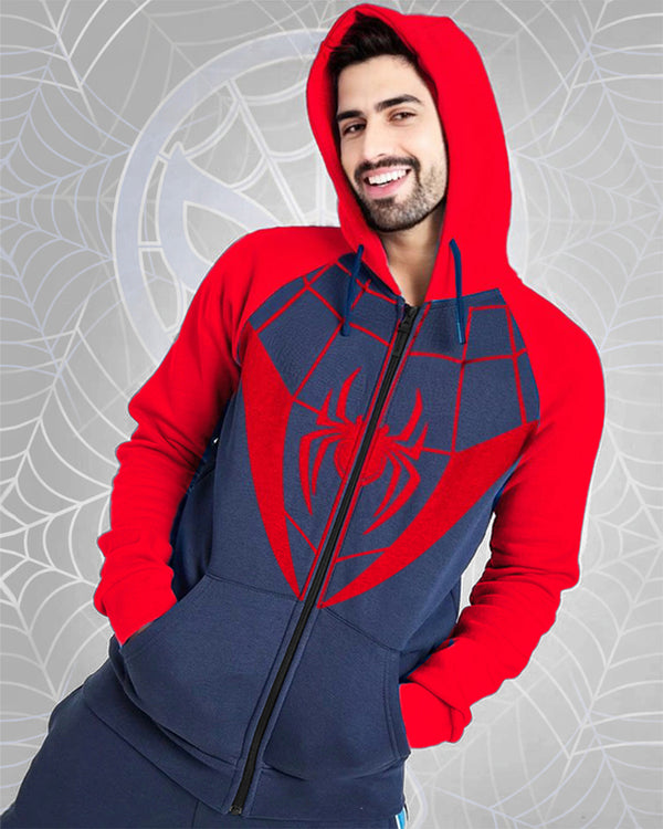 Red and Blue Spiderman Jacket