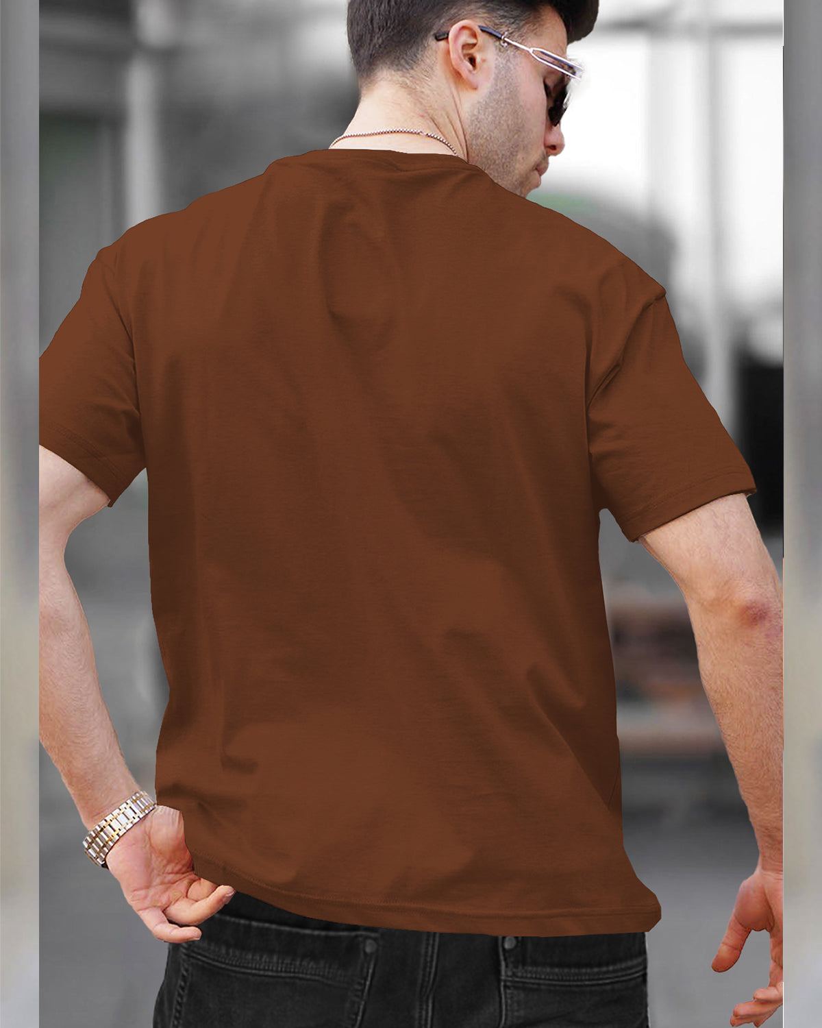 Mens Round Neck Half Sleeve Multicolor T-shirts (Pack Of 3)