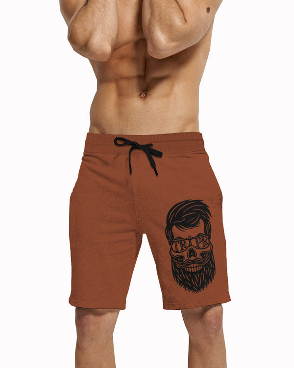 mens short-BROWN