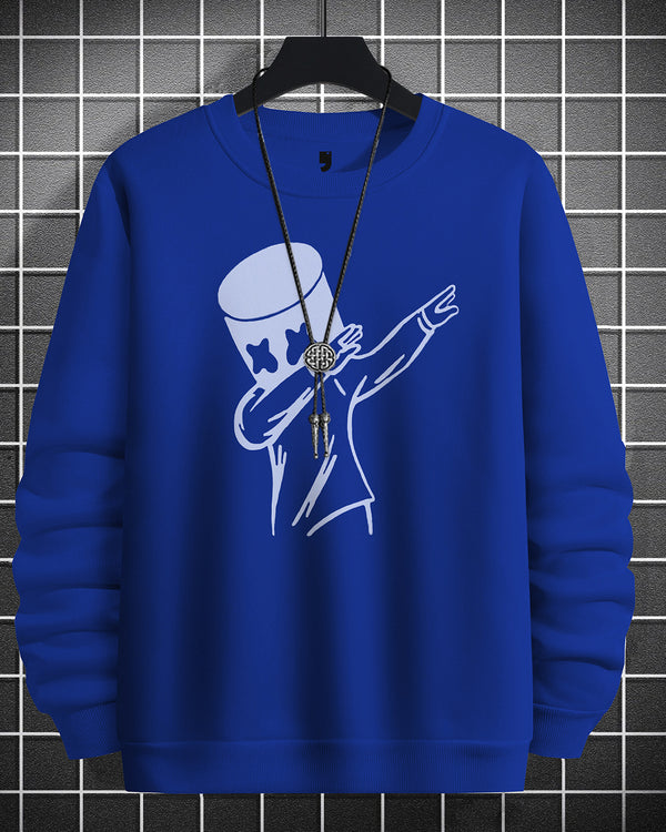 Marshmello Sweatshirt-Blue