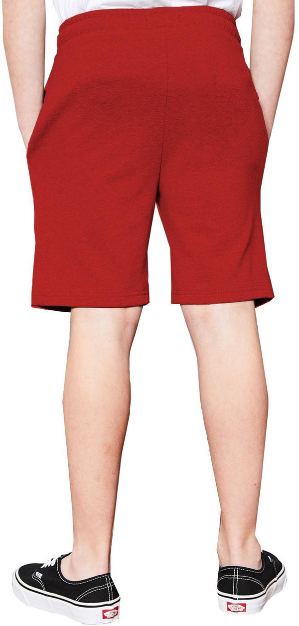 Boys Abstract Printed Short / Red