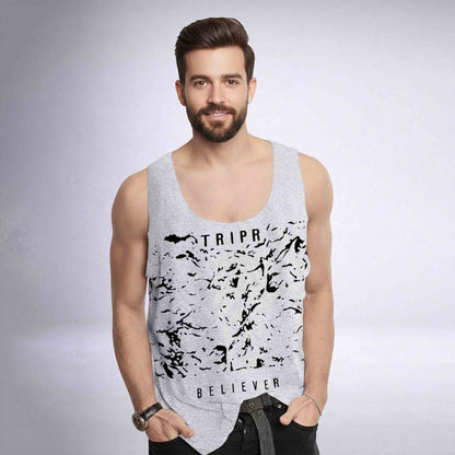 Men Sleeveless Printed Vest with 17 Variants