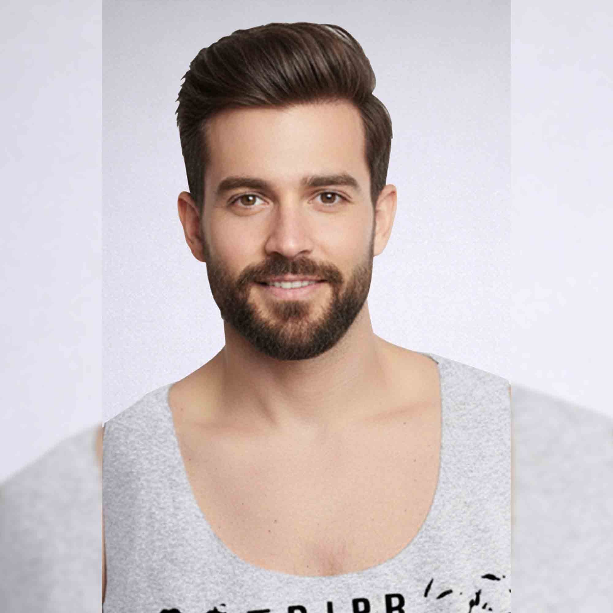 Men Sleeveless Men Printed Grey Vest