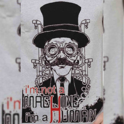 Men Printed Grey Tank Top Vest