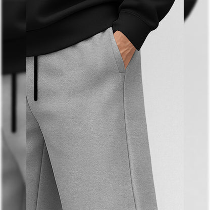 Plain Baggy Track Pant Grey
