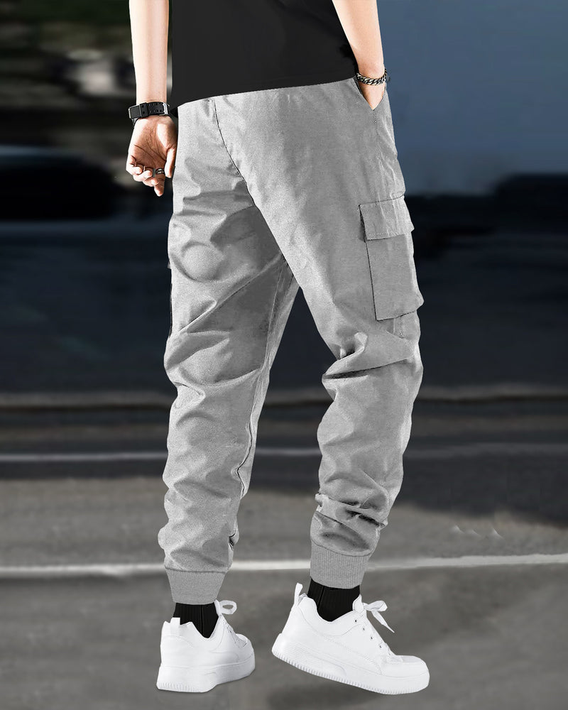 Grey designer joggers sale