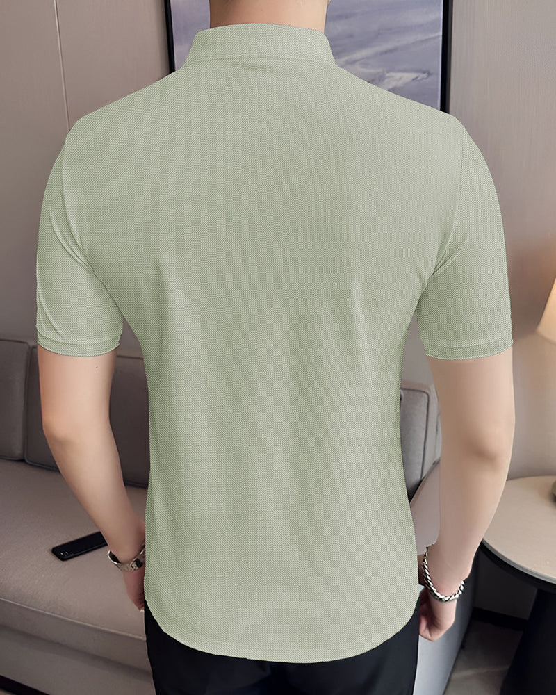 Pale Green Polo T-Shirt