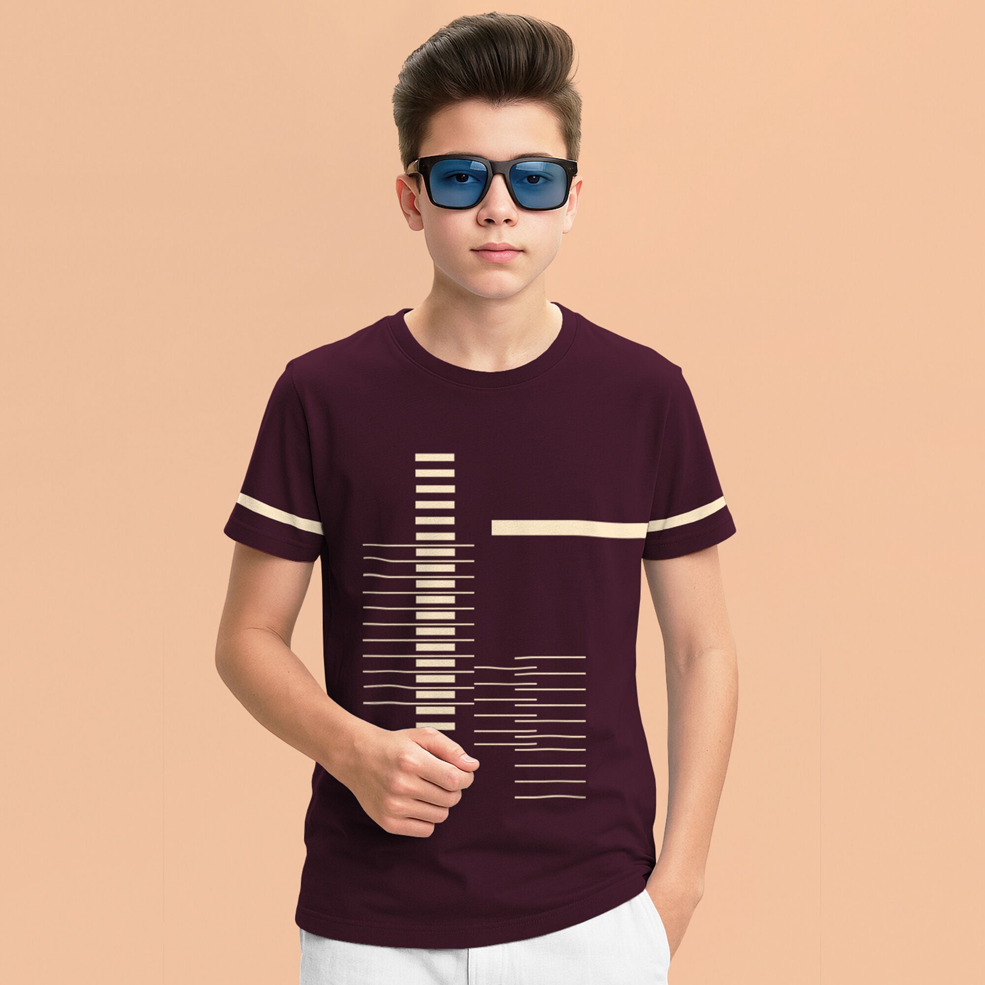 Boys Trendy Printed Half & Full Sleeve Tshirts - 17 Variants
