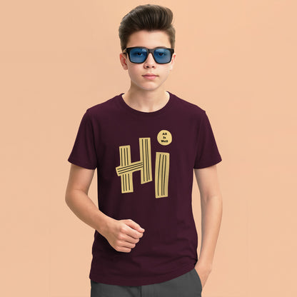 Boys Trendy Printed Half & Full Sleeve Tshirts - 17 Variants