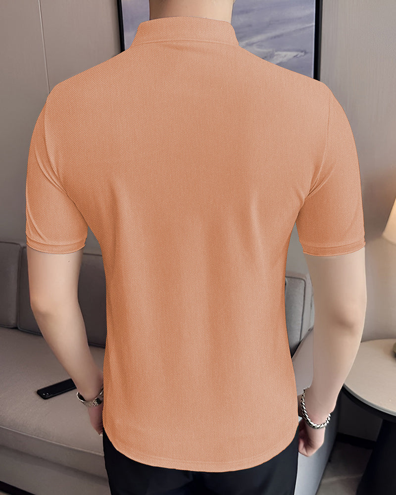 Classic Orange Polo T-Shirt