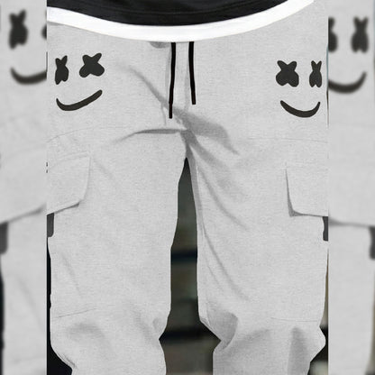 Mens Cargo Jogger Marshmellow Grey