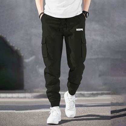 Men Solid Olive Green Designer Cargo Pant