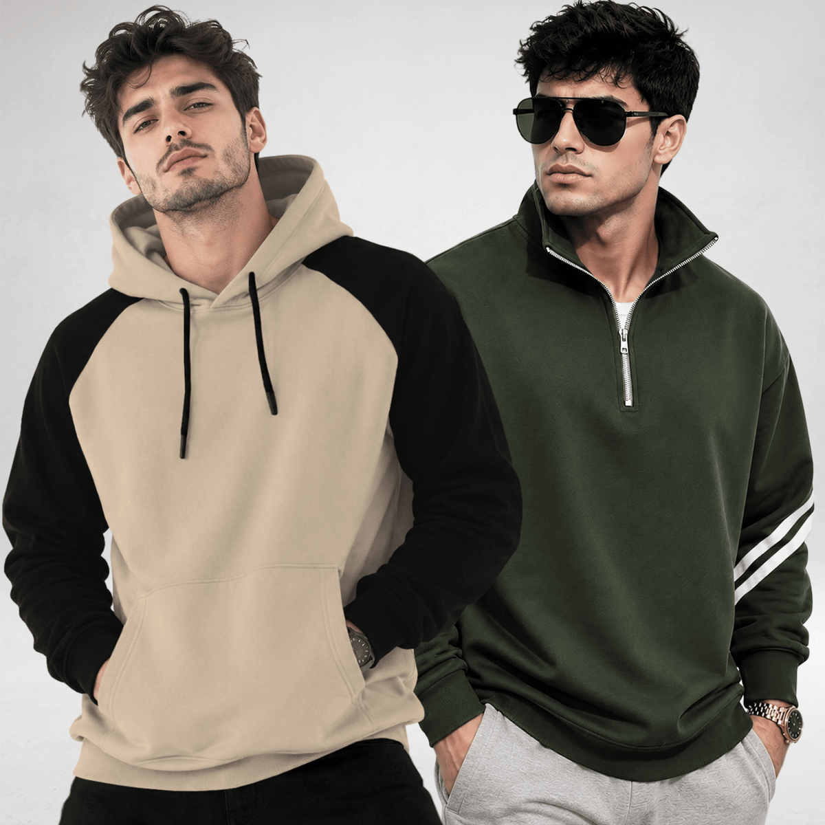 Mens Multi Variants Winter Sweathirts