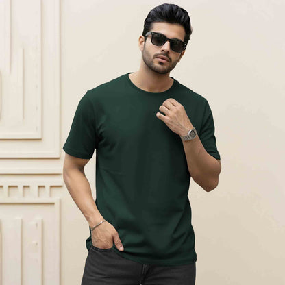 Round Neck Plain T-Shirts