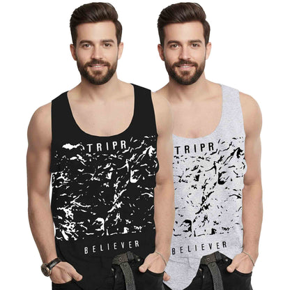 (Pack of 2) Men's Baniyans - 11 Variants