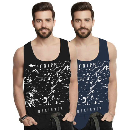 (Pack of 2) Men's Baniyans - 11 Variants