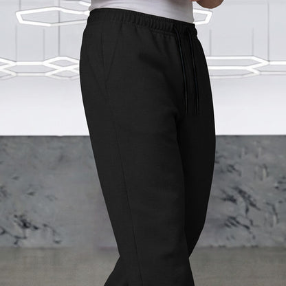 TRIPR Men Solid Loose Fit TrackPant Black