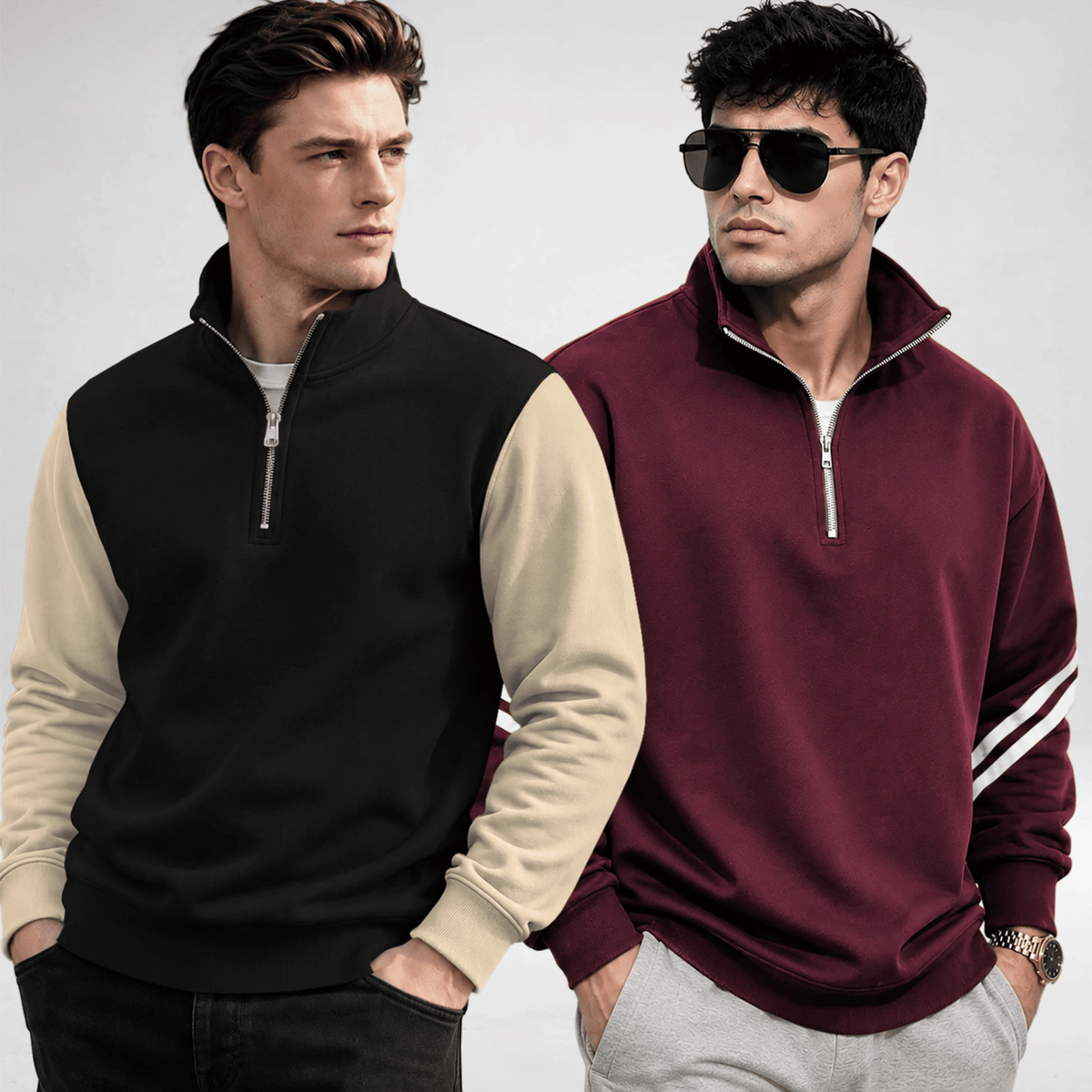 Mens Multi Variants Winter Sweathirts