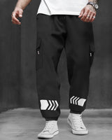 (6 Variants) Baggy Style Oversized Fit Cargo Joggers For Men