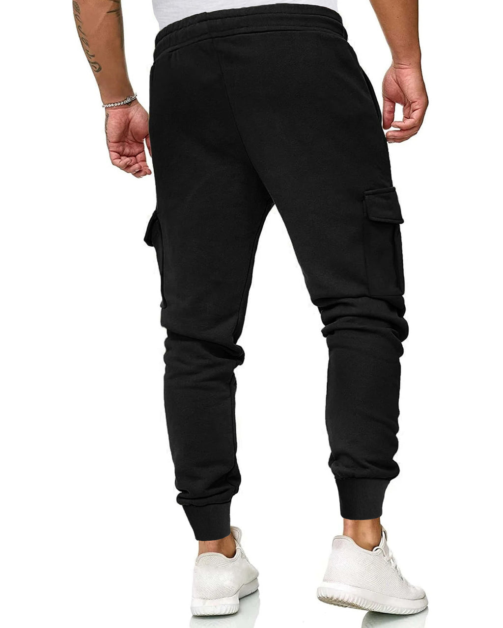 Buy Full Black Cargo For Men under 500 Rs. Online – TRIPR