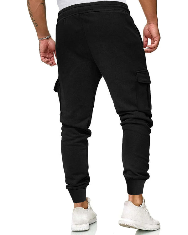 Black Fun Run Cargo For Men