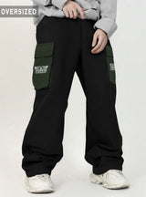 (6 Variants) Baggy Style Oversized Fit Cargo Joggers For Men