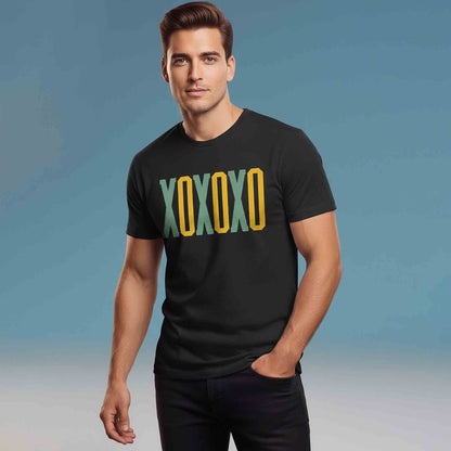 Men Half Sleeve Typography Printed Tshirts