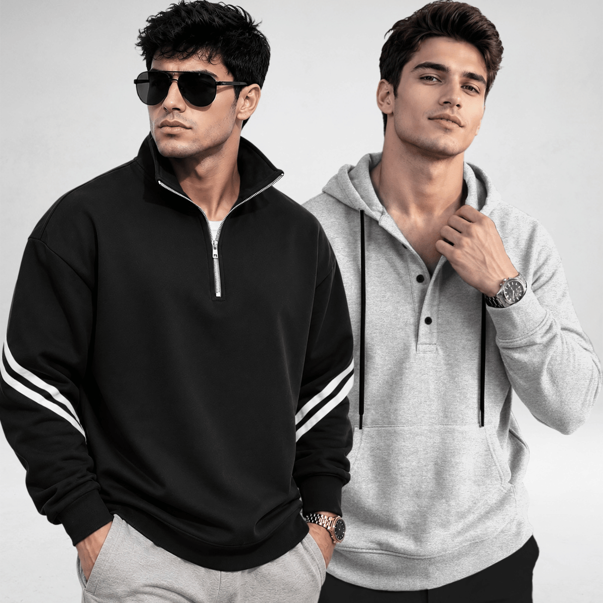 Mens Multi Variants Winter Sweathirts