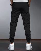 TRACKSUIT SET - BROW HALF SLEEVE T-SHIRT WITH BLACK JOGGER