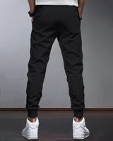 TRACKSUIT SET - BROW HALF T-SHIRT & BLACK JOGGER