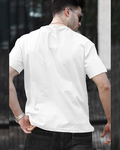 Mens Round Neck Half Sleeve T-shirts (Pack Of 4)