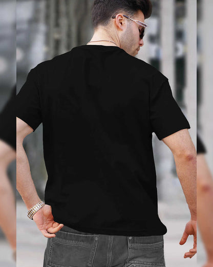 Mens Half Sleeve Multicolor Plain Round Neck T-shirts (Pack Of 4)