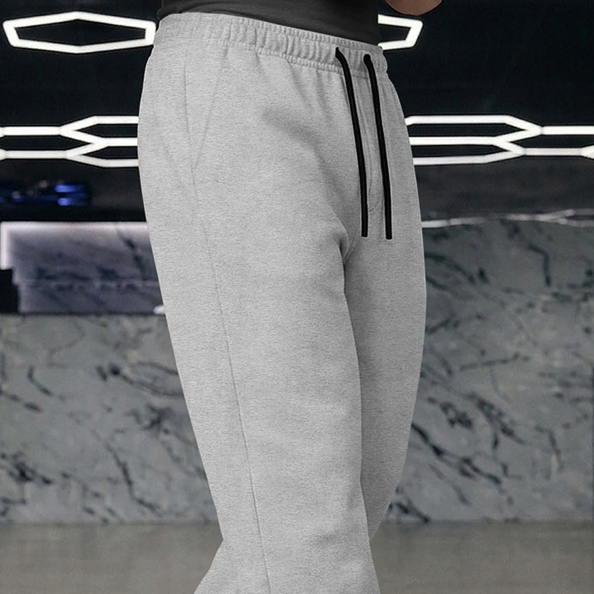 TRIPR Men Solid Loose Fit TrackPant Grey