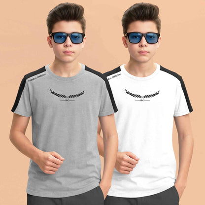 Boys Combo Pack Half Sleeve Printed Tshirts - 17 Variants