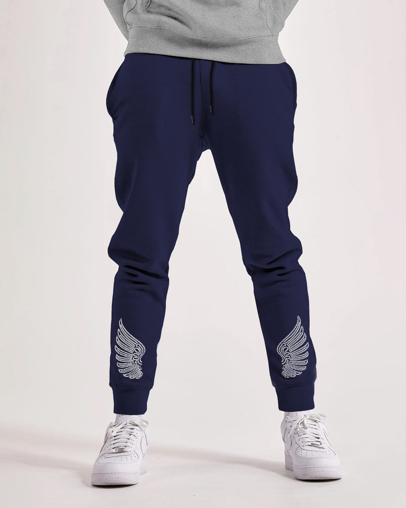 Tracksuit For Men Grey Sweatshirt & Navy Track Pant