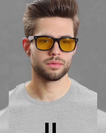 Men Printed Half Sleeve Round Neck Cotton Blend Grey T-Shirt