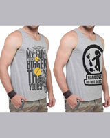 Tripr Men Tank(Pack of 2)