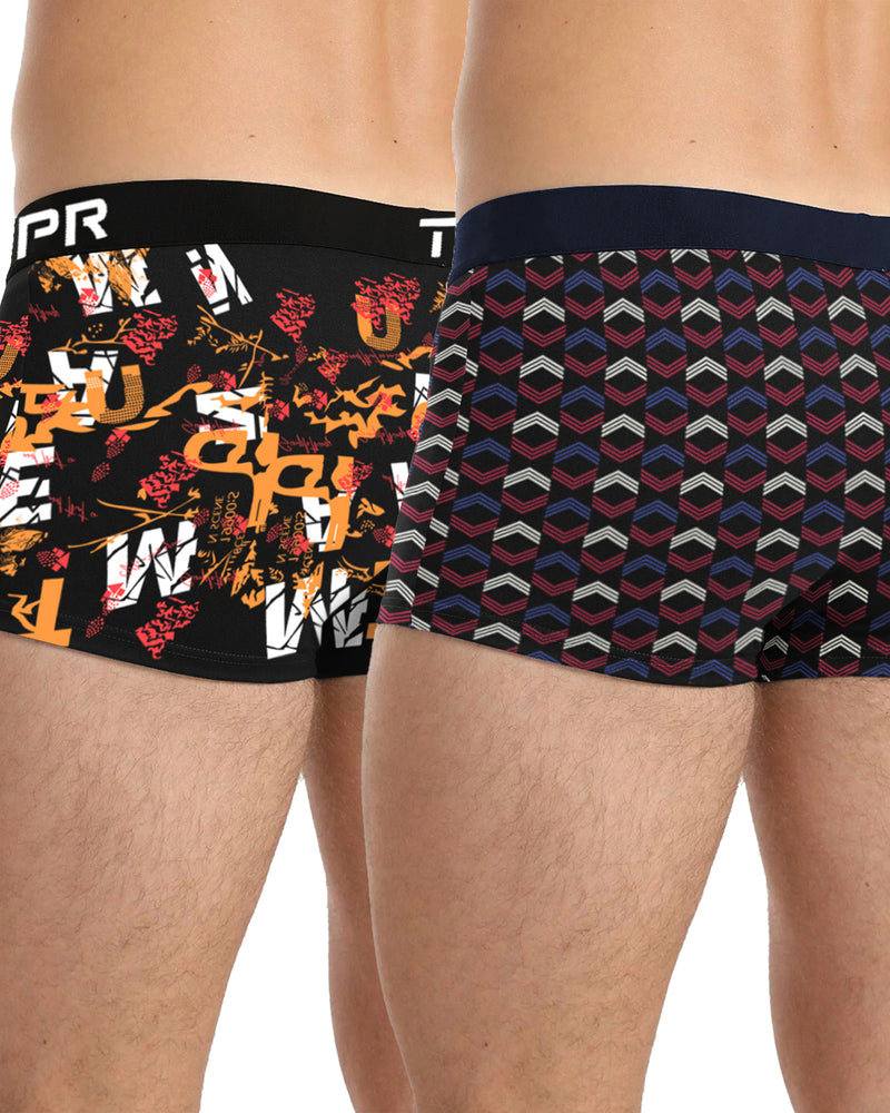 Printed Trunks For Men Combo - PACK OF 2