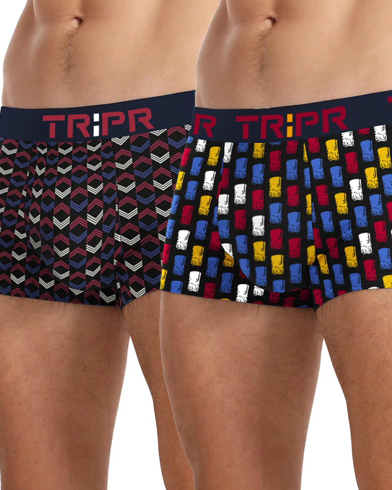 Combo Trunks - Multicolor Printed - PACK OF 2