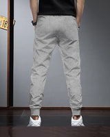 (Pack Of 2) Mens Plain Tarackpants / Grey