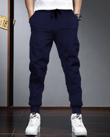 Mens Tracksuit - Full Sleeve Navy t-shirt / Navy Trackpant