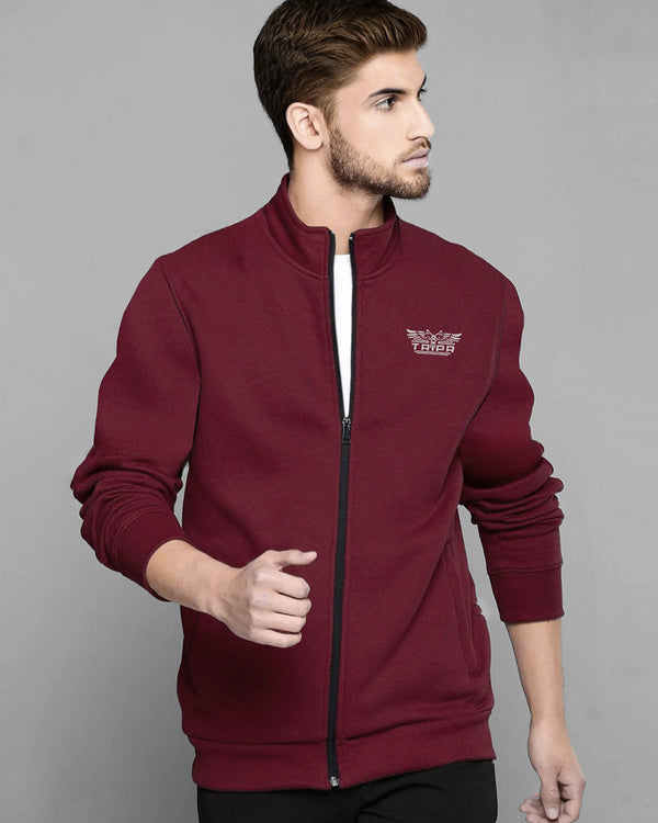 Men Casual Jacket - Maroon