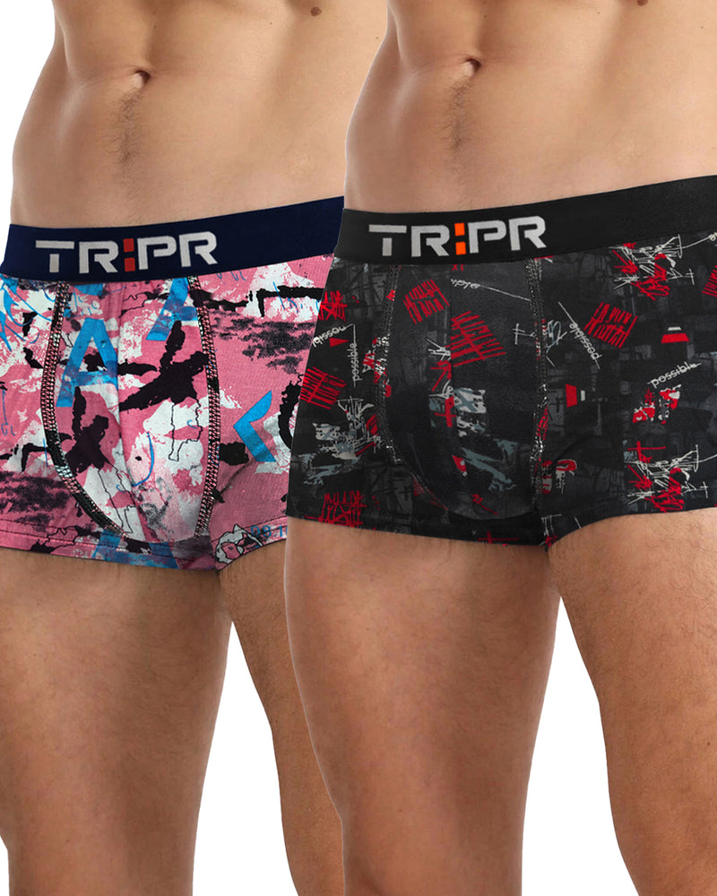 (Pack Of 2) Printed Trunks - 8 Variants