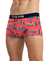 Men Printed Trunk / Light Orange