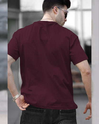 Mens Round Neck Half Sleeve T-shirts (Pack Of 4)