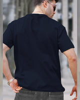 Mens Half Sleeve Plain Round Neck T-shirts (Pack Of 3) / Maroon-White-Navy