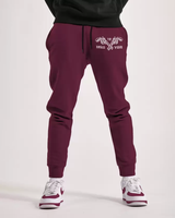 Tracksuit For Men Maroon Sweatshirt / Maroon Trackpant