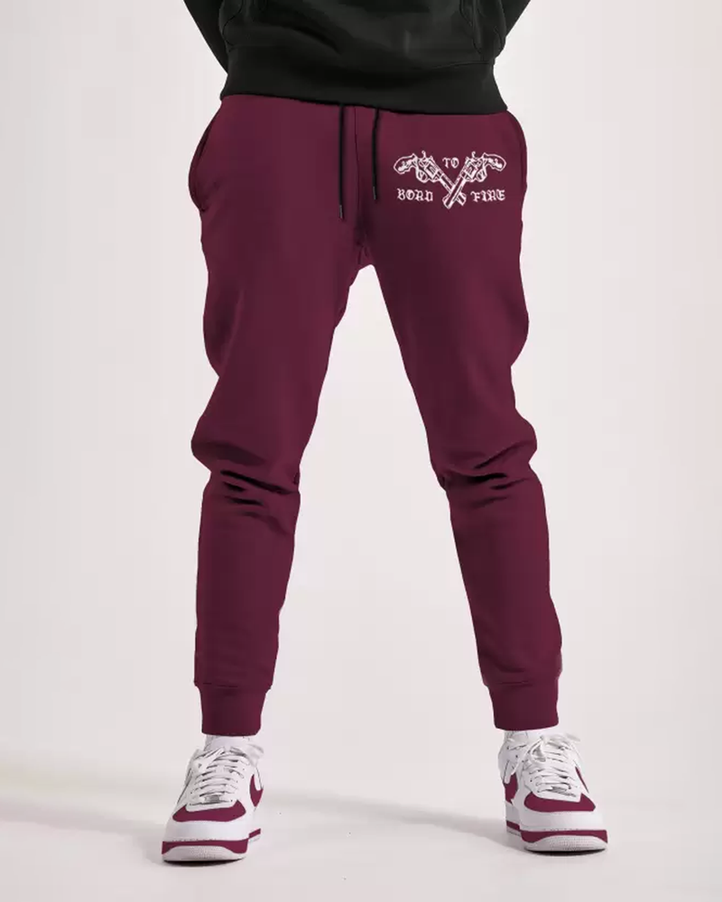 Tracksuit For Men Maroon Sweatshirt / Maroon Trackpant