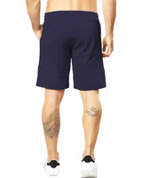 MEN NAVY BLUE GREY SHORT