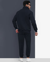 Tracksuit For Men Navy Sweatshirt / Navy Blue Trackpant